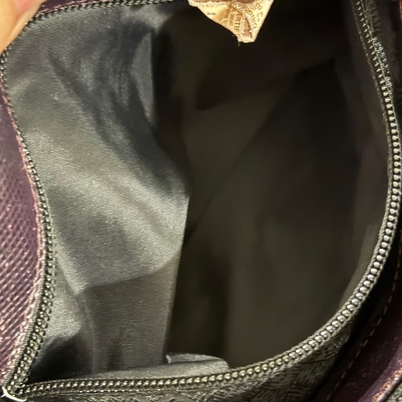 Vintage Bottega Veneta Black Nylon & Leather Crossbody Bag – Made in Italy - Picture 11 of 12